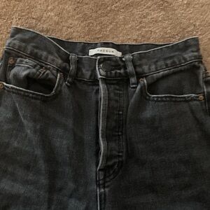 PacSun Men's Dark Gray Relaxed Jeans
